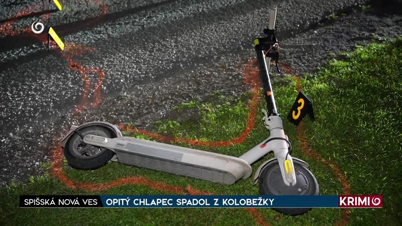 OPITÝ CHLAPEC SPADOL Z KOLOBEŽKY