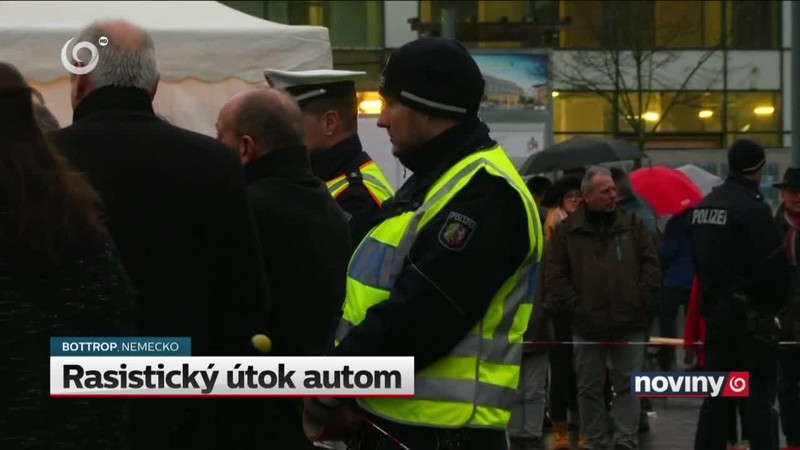 Rasistický útok autom