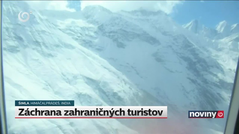 Záchrana zahraničných turistov