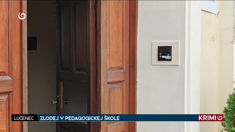 ZLODEJ V PEDAGOGICKEJ ŠKOLE