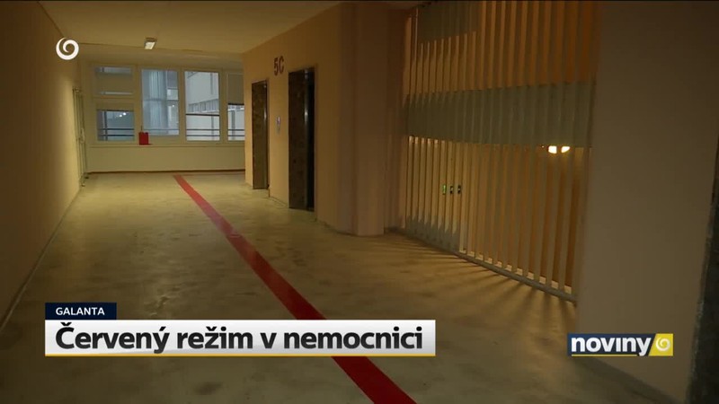 Červený režim v nemocnici
