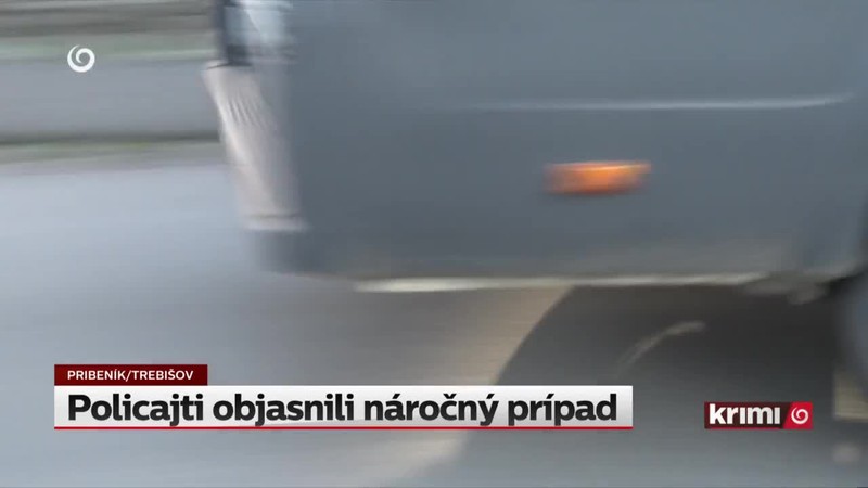 Policajti objasnili náročný prípad
