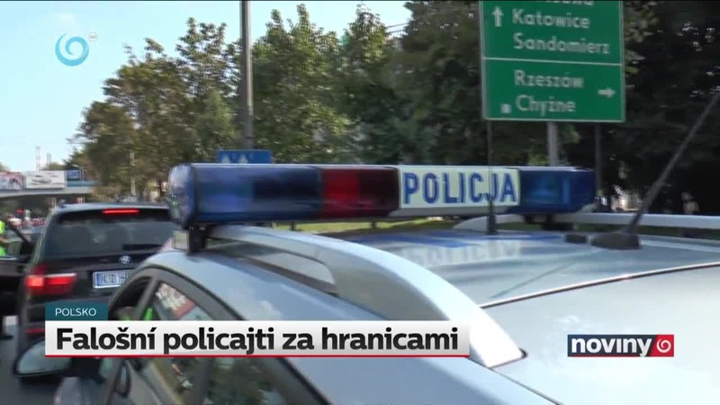 Falošní policajti za hranicami