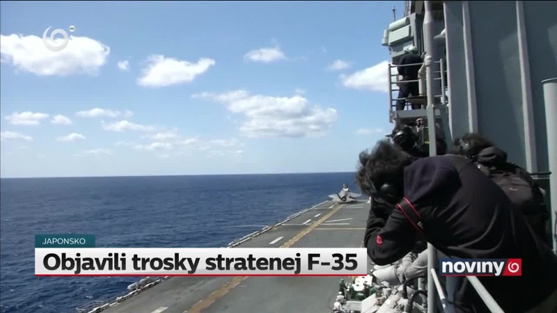 Objavili trosky stratenej F-35
