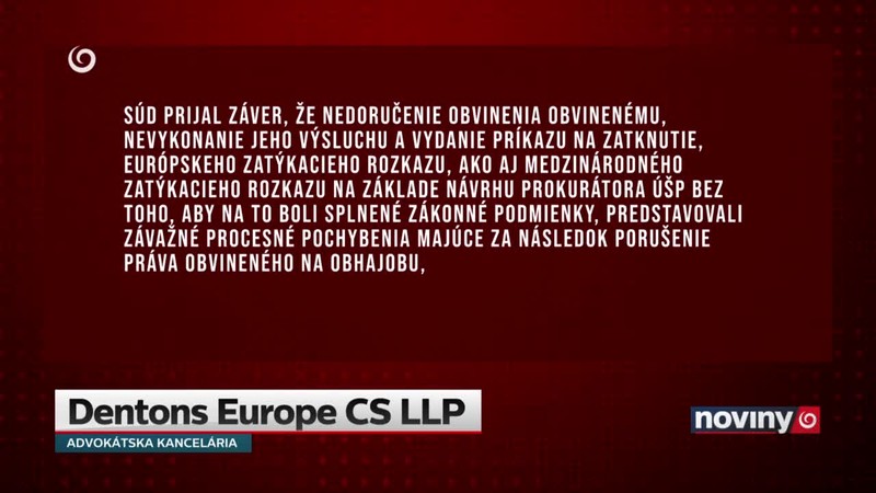 Obžalobu na M. Výboha súd odmietol
