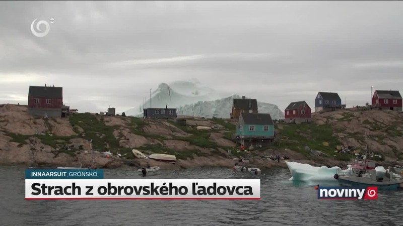 Strach z obrovského ľadovca