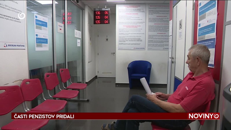 ČASTI PENZISTOV PRIDALI