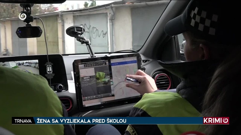 ŽENA SA VYZLIEKALA PRED ŠKOLOU