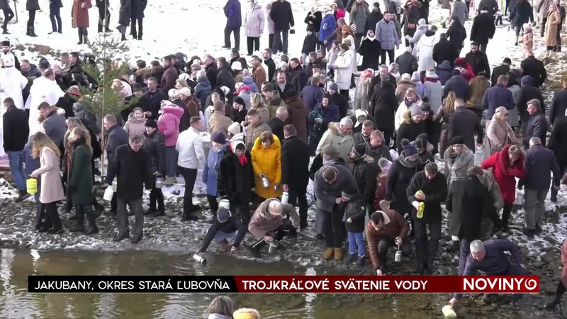 TROJKRÁĽOVÉ SVÄTENIE VODY
