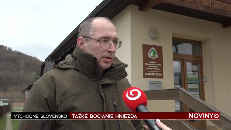 ŤAŽKÉ BOCIANIE HNIEZDA