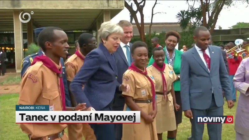 Tanec v podaní Mayovej