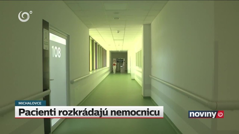 Pacienti rozkrádajú nemocnicu