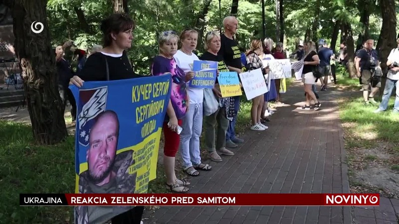 REAKCIA ZELENSKÉHO PRED SAMITOM