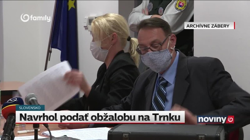 Navrhol podať obžalobu na Trnku