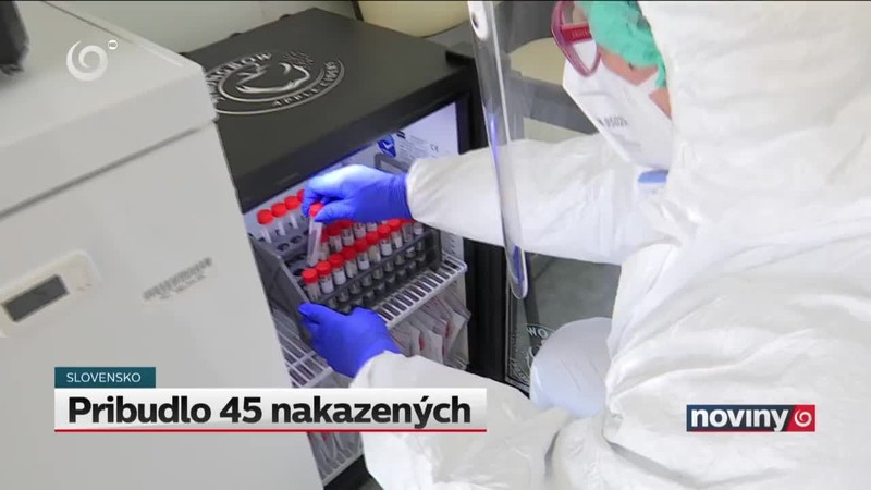 Pribudlo 45 nakazených