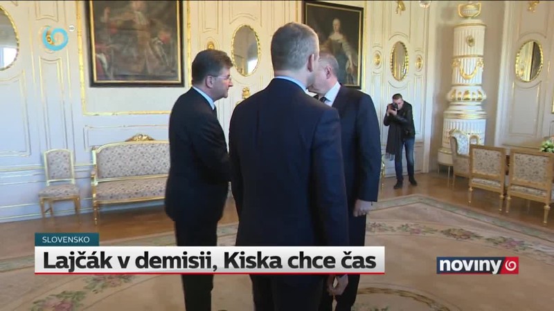 Lajčák v demisii, Kiska chce čas