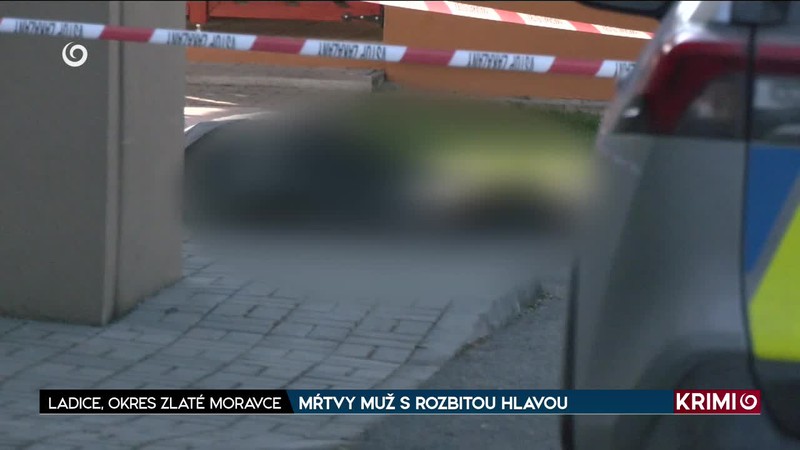 MŔTVY MUŽ S ROZBITOU HLAVOU