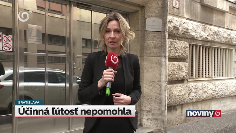 Účinná ľútosť nepomohla