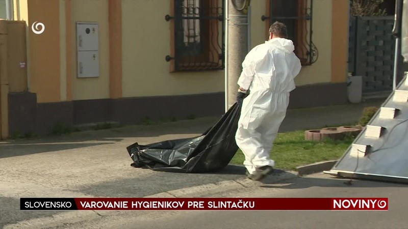 VAROVANIE HYGIENIKOV PRE SLINTAČKU