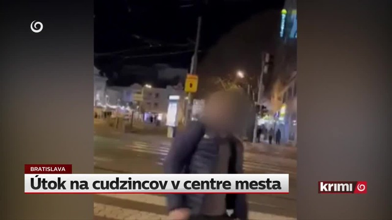 Útok na cudzincov v centre mesta