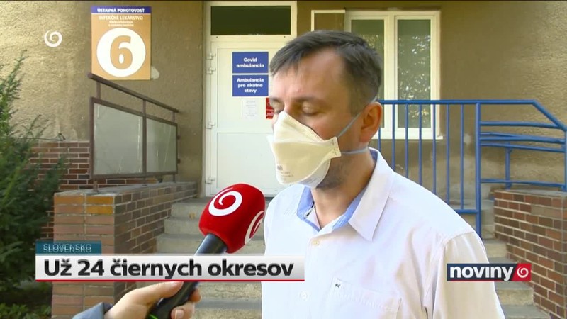 Už 24 čiernych okresov