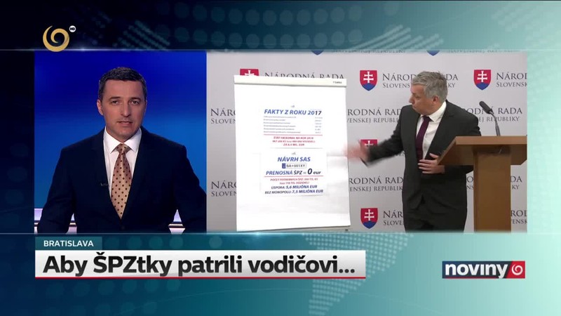 Aby ŠPZtky patrili vodičovi...