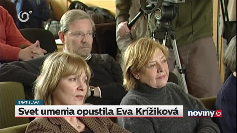 Svet umenia opustila Eva Krížiková
