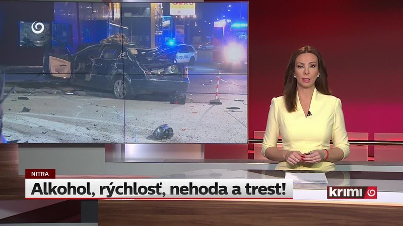 Alkohol, rýchlosť, nehoda a trest!