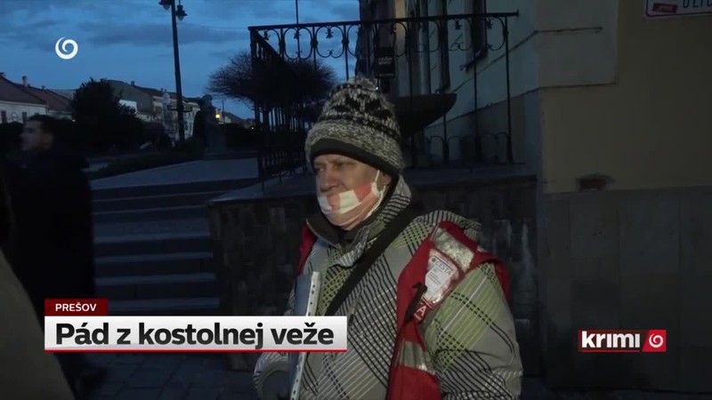Pád z kostolnej veže