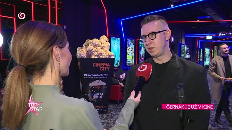 ČERNÁK JE UŽ V KINE