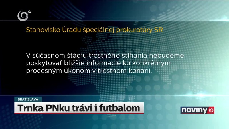 Trnka PNku trávi i futbalom