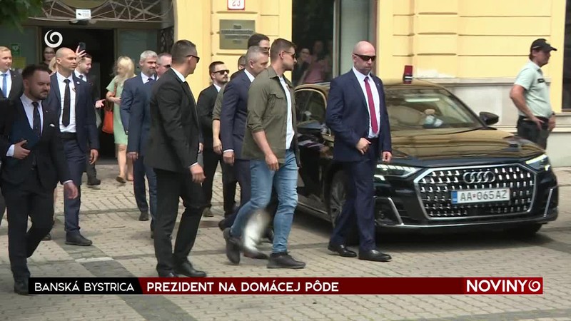 PREZIDENT NA DOMÁCEJ PÔDE