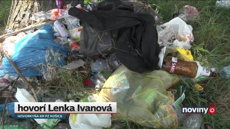 Stanovačky, grilovačky a odpadky