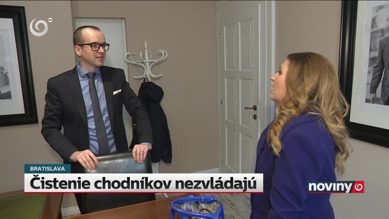 Čistenie chodníkov nezvládajú