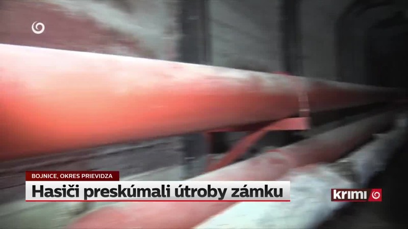 Hasiči preskúmali útroby zámku