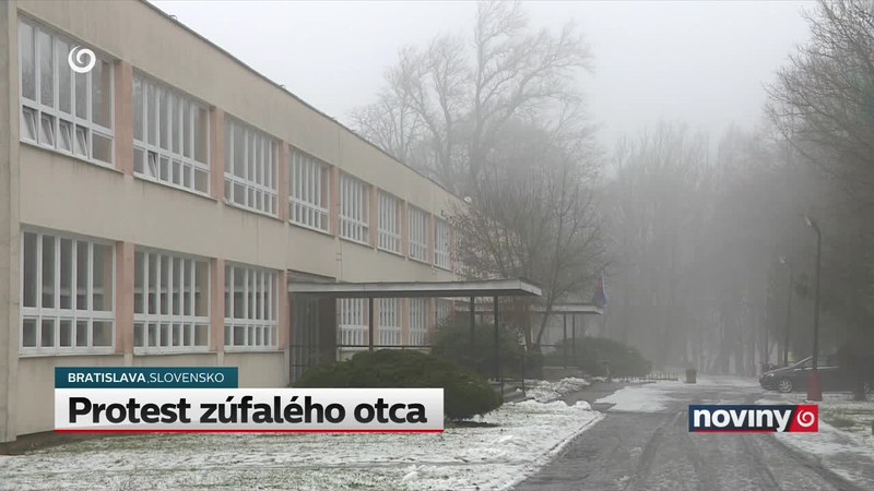 Protest zúfalého otca