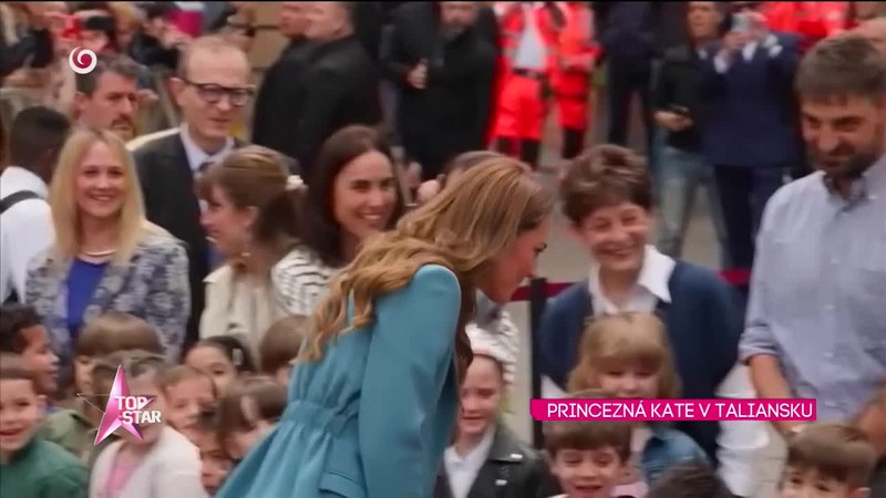 PRINCEZNÁ KATE V TALIANSKU