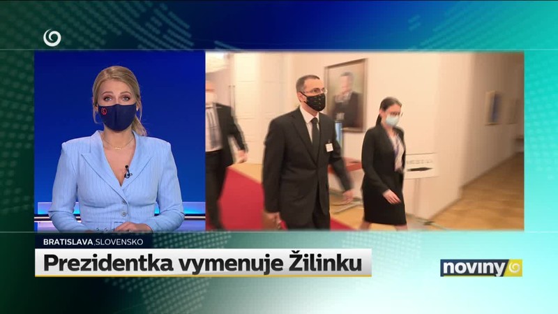 Prezidentka vymenuje Žilinku