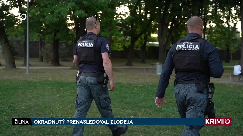 OKRADNUTÝ PRENASLEDOVAL ZLODEJA