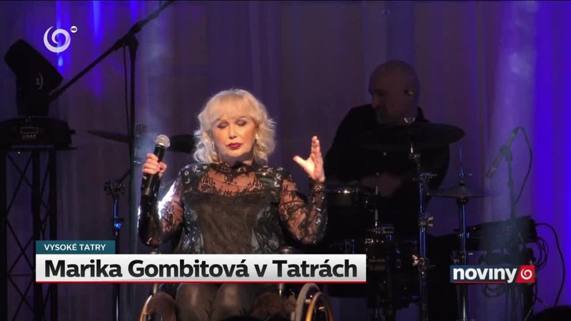 Marika Gombitová v Tatrách