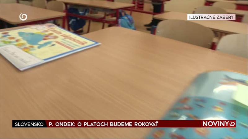 P. ONDEK: O PLATOCH BUDEME ROKOVAŤ