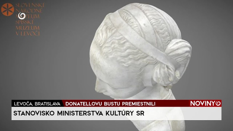 DONATELLOVU BUSTU PREMIESTNILI