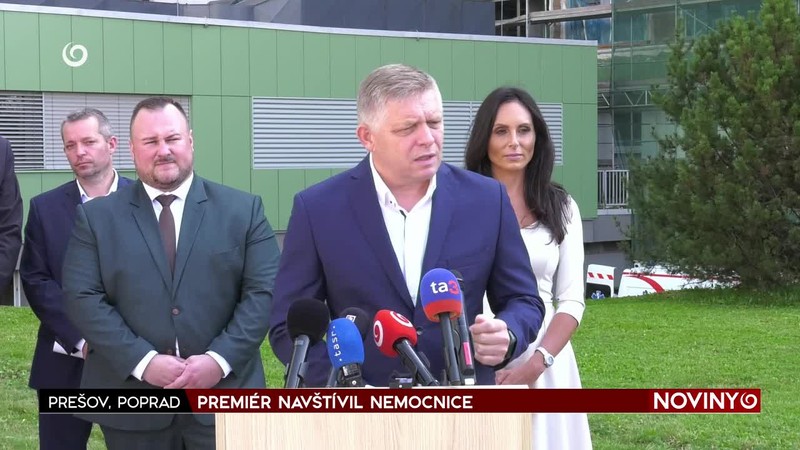PREMIÉR NAVŠTÍVIL NEMOCNICE