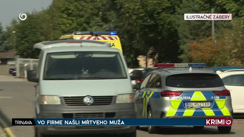 VO FIRME NAŠLI MŔTVEHO MUŽA