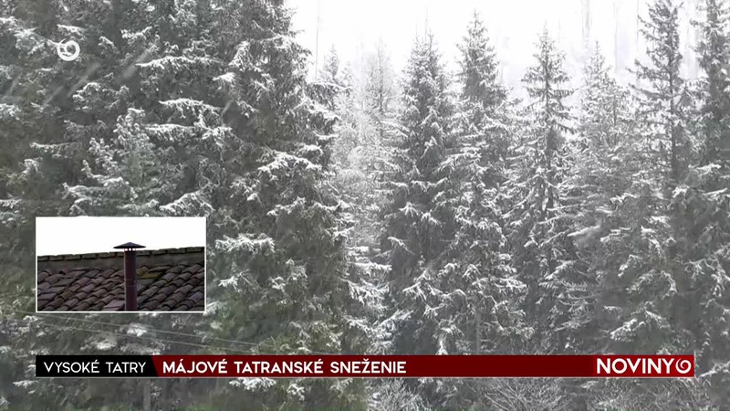 MÁJOVÉ TATRANSKÉ SNEŽENIE