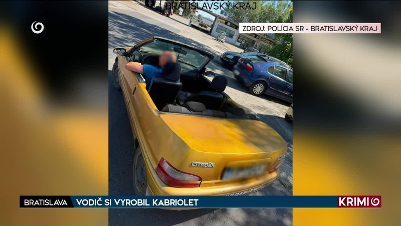 VODIČ SI VYROBIL KABRIOLET