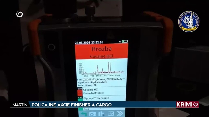 POLICAJNÉ AKCIE FINISHER A CARGO