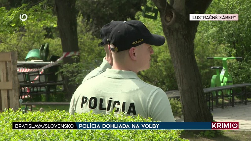 POLÍCIA DOHLIADA NA VOĽBY