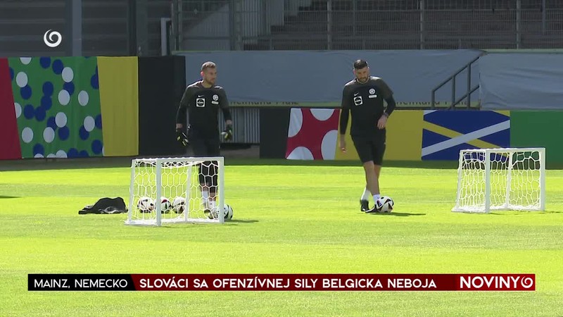 SLOVÁCI SA OFENZÍVNEJ SILY BELGICKA NEBOJA