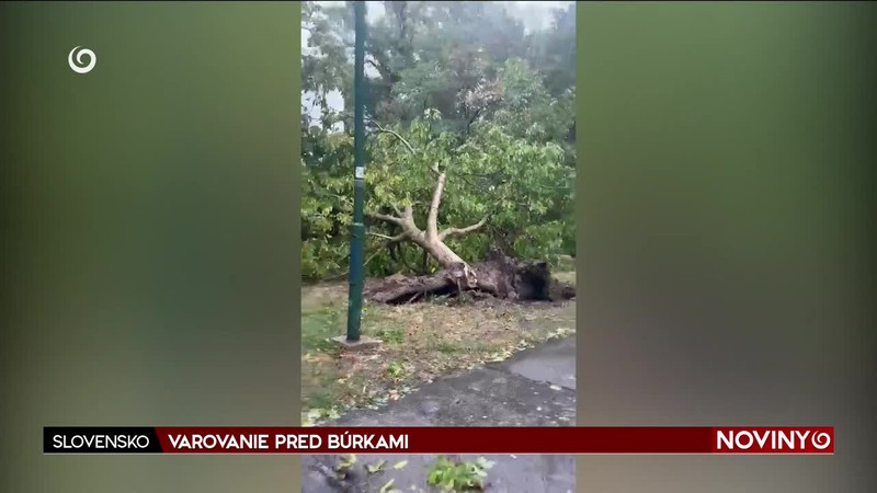 VAROVANIE PRED BÚRKAMI